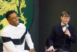 Lecrae and President Thornbury