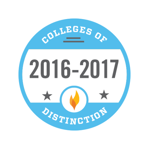 Colleges of Distinction 2016-2017 badge