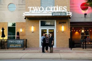 Two Cities Pizza co. storefront
