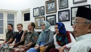 TKC Students and Faculty in Indonesia wearing traditional Indonesian clothes