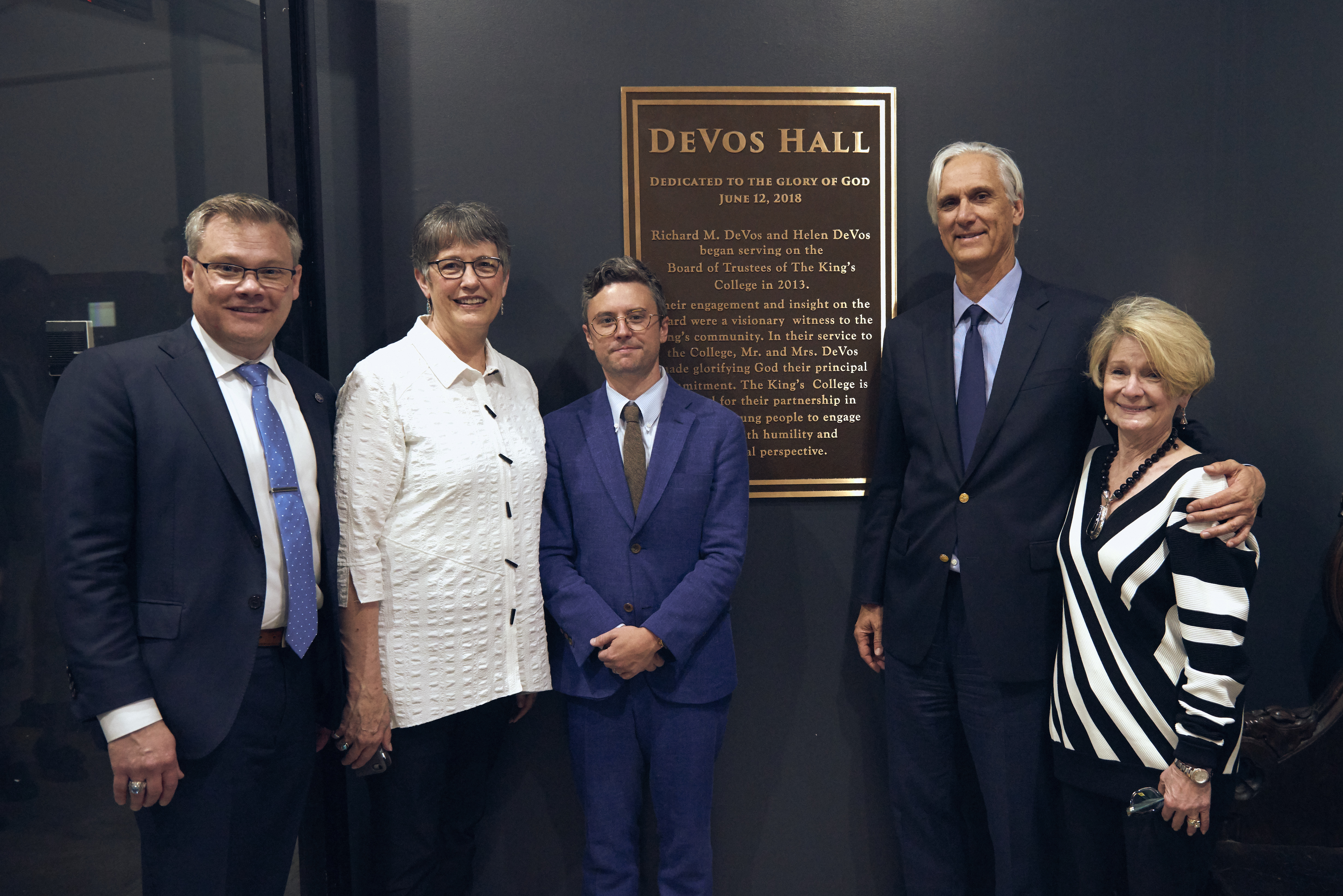 Devos Hall Dedication