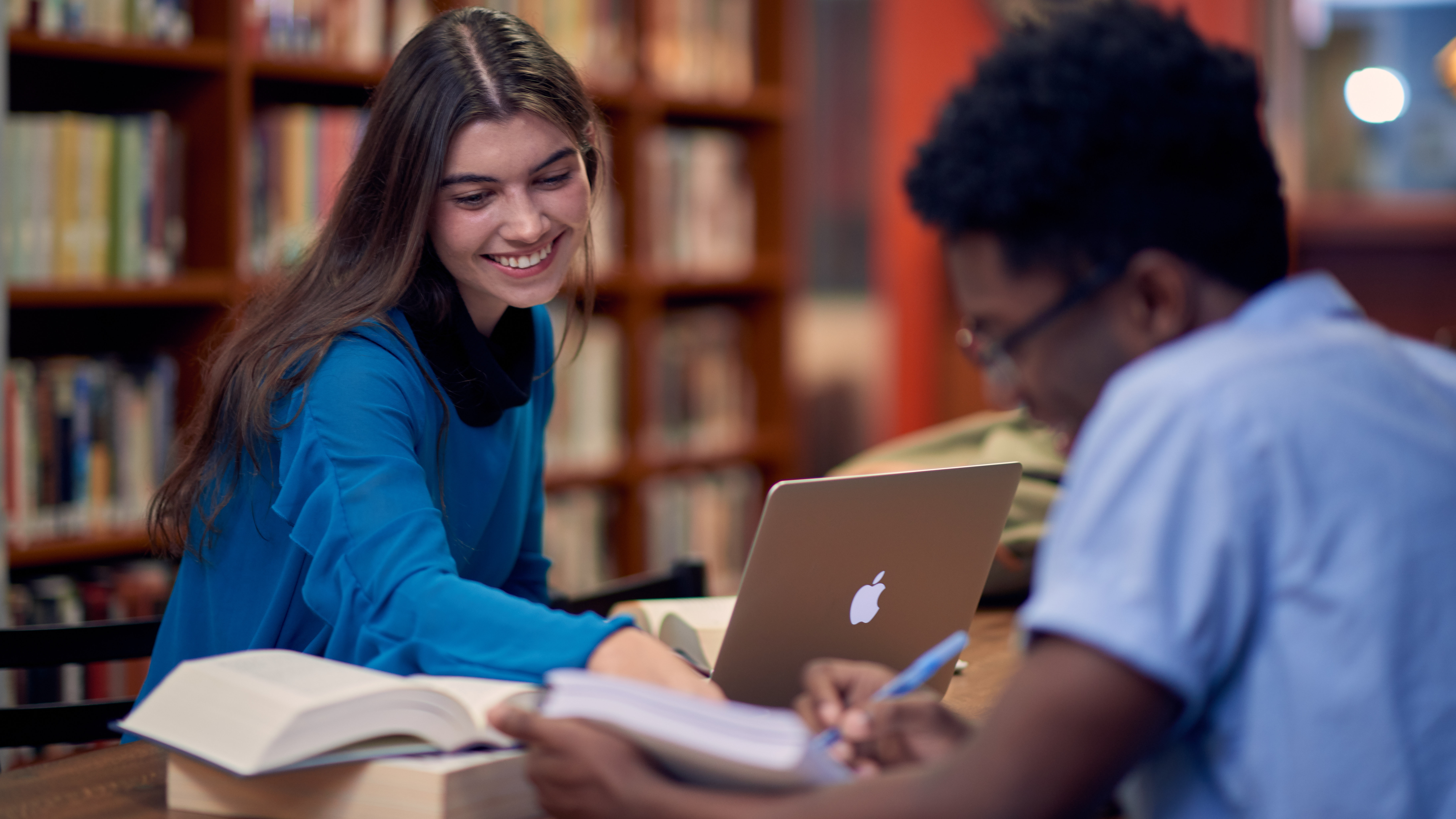 Library publicity shot