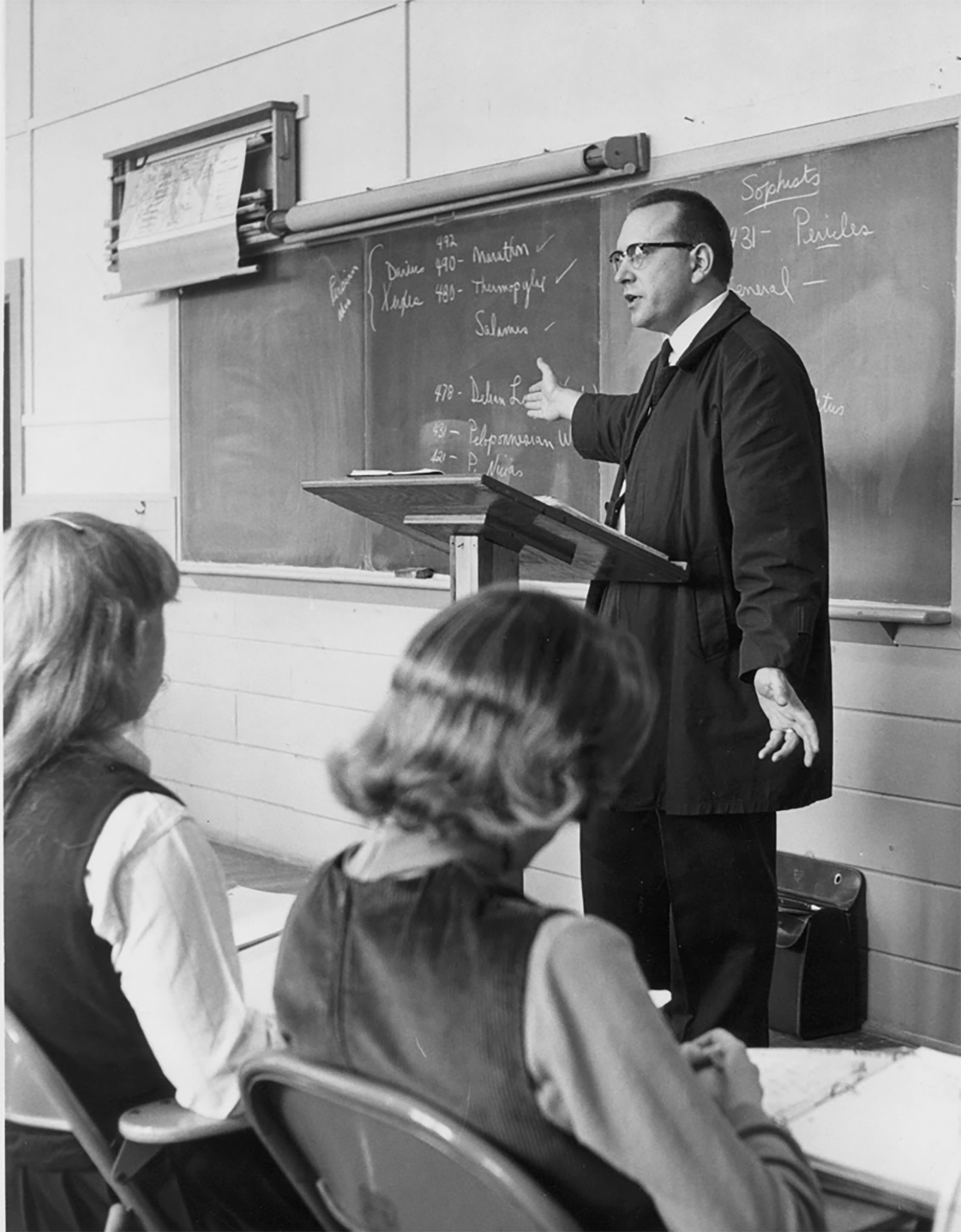 classroom at northeastern bible seminary